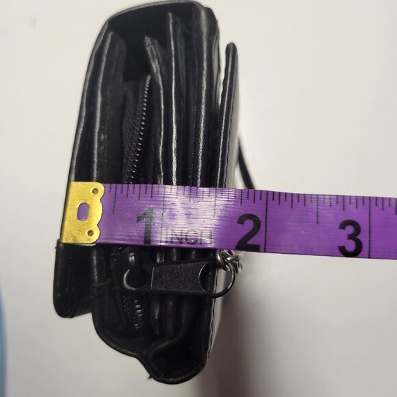 Black Wallet Purse - Picture 7 of 11
